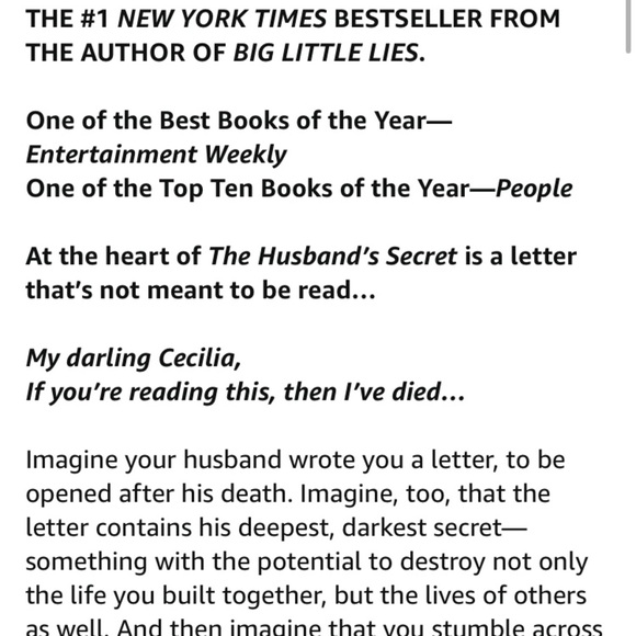 Book The Husband's Secret by Liane Moriarty - Picture 9 of 9